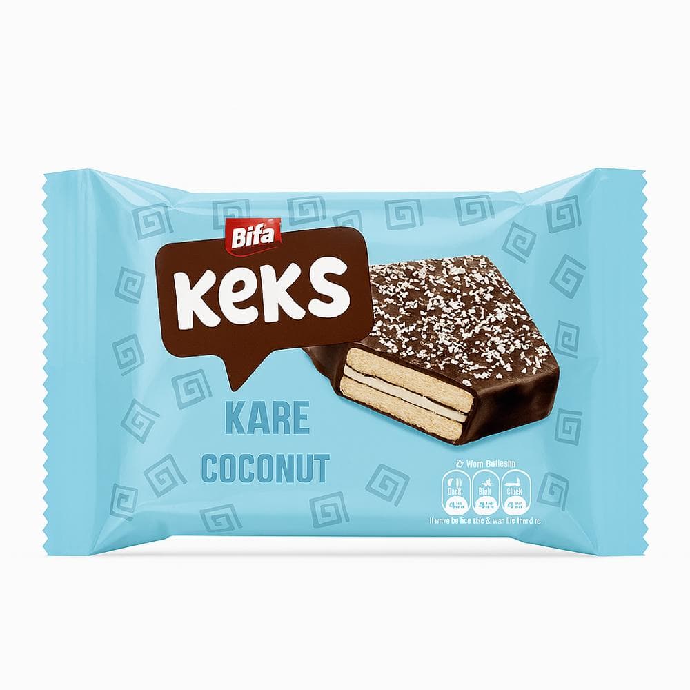 Mini pastel de chocolate Bifa Keks (50 g / 1.76 oz) - Imagen 1