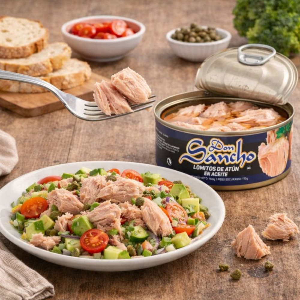 Lomitos de atún en aceite Don Sancho (160 g / 5.64 oz) - Miniatura 5