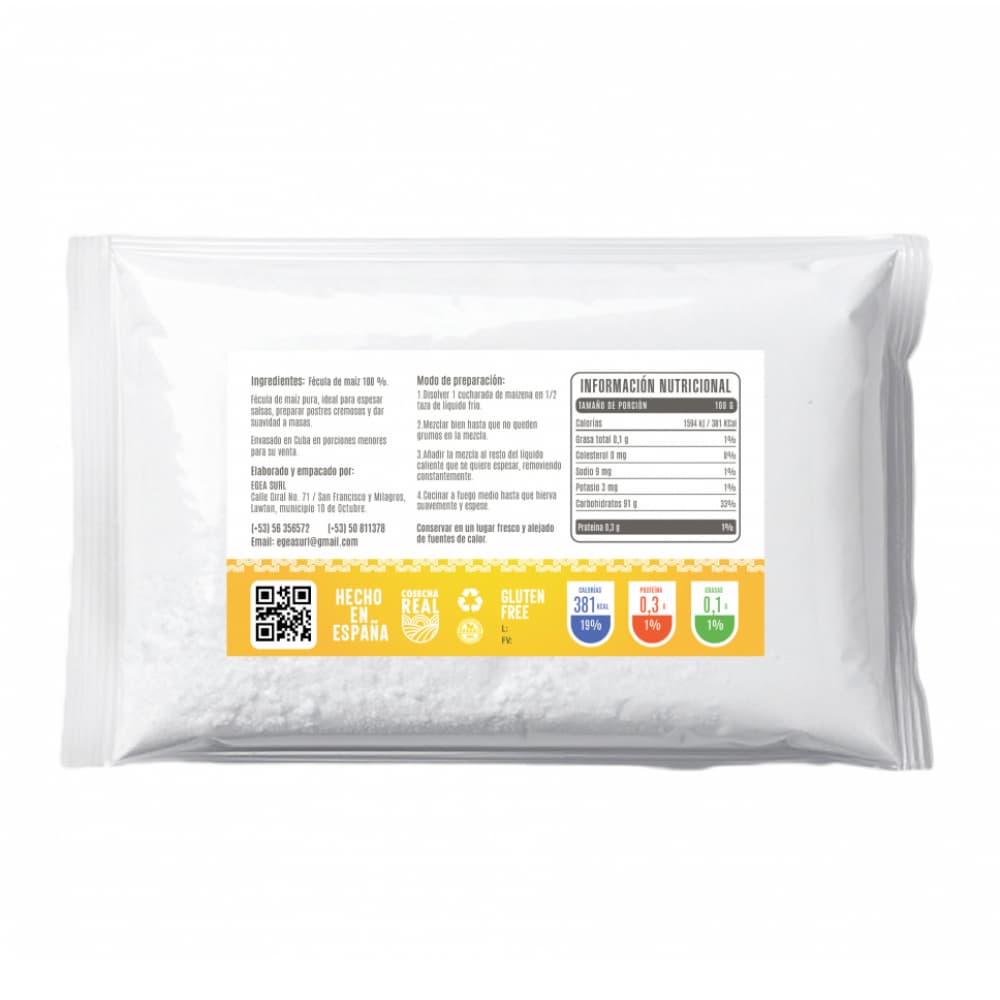 Maicena Cosecha Real (2 x 1 kg / 2.2 lb) - Miniatura 2