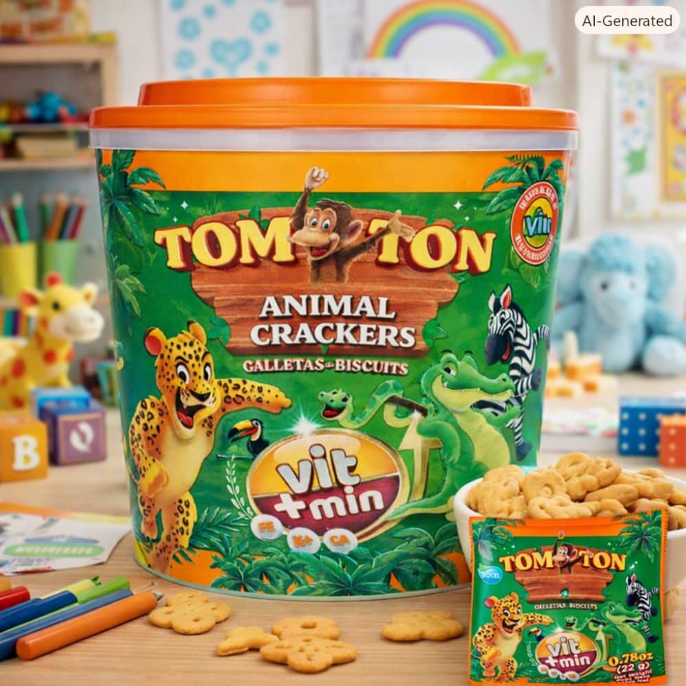 Galletas con forma de animales Tom Ton (572 g / 20.18 oz) - Miniatura 5