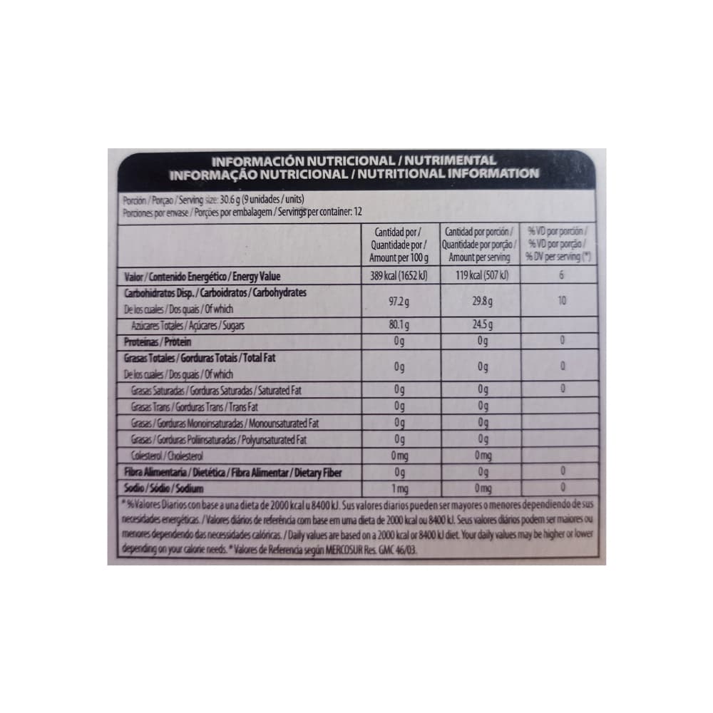 Caramelos duros sabor menta Menthoplus (12 x 30.6 g / 1.08 oz) - Miniatura 3