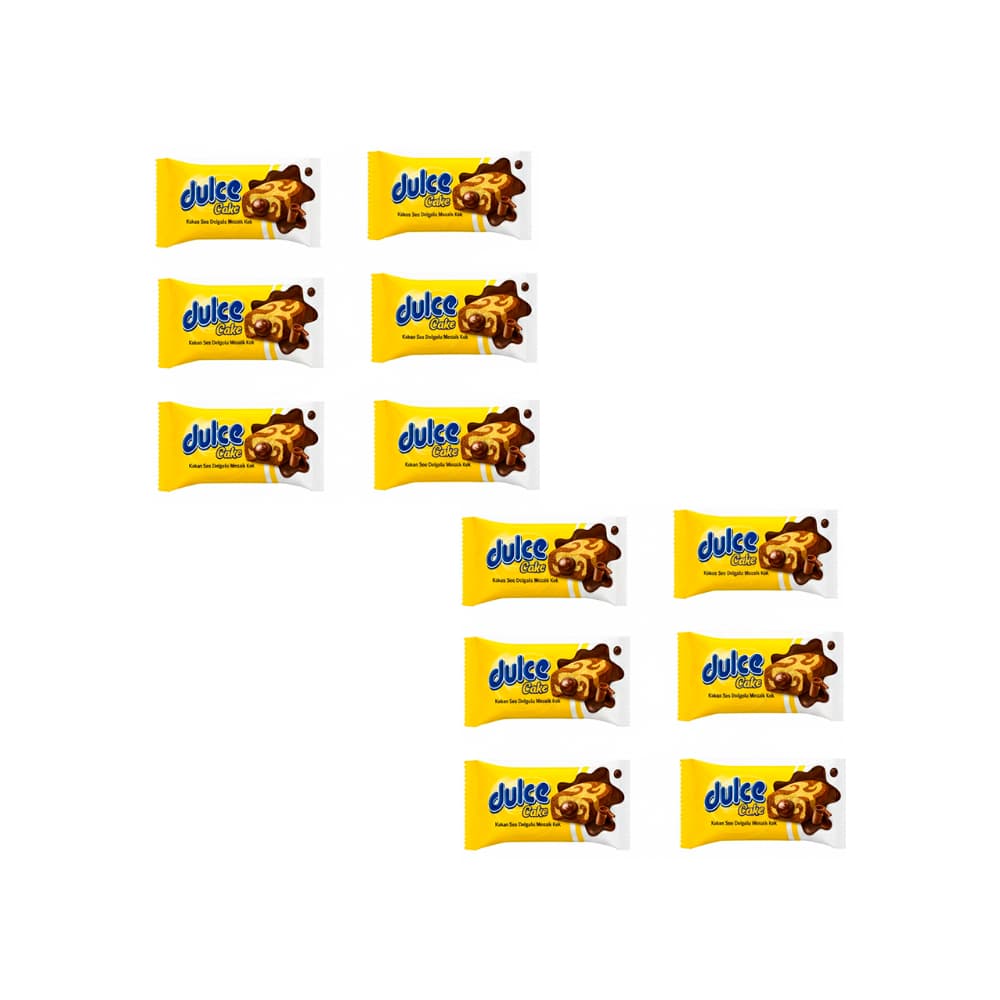 Pastel relleno con salsa de cacao Dulce (12 x 40 g / 1.41 oz) - Imagen 1