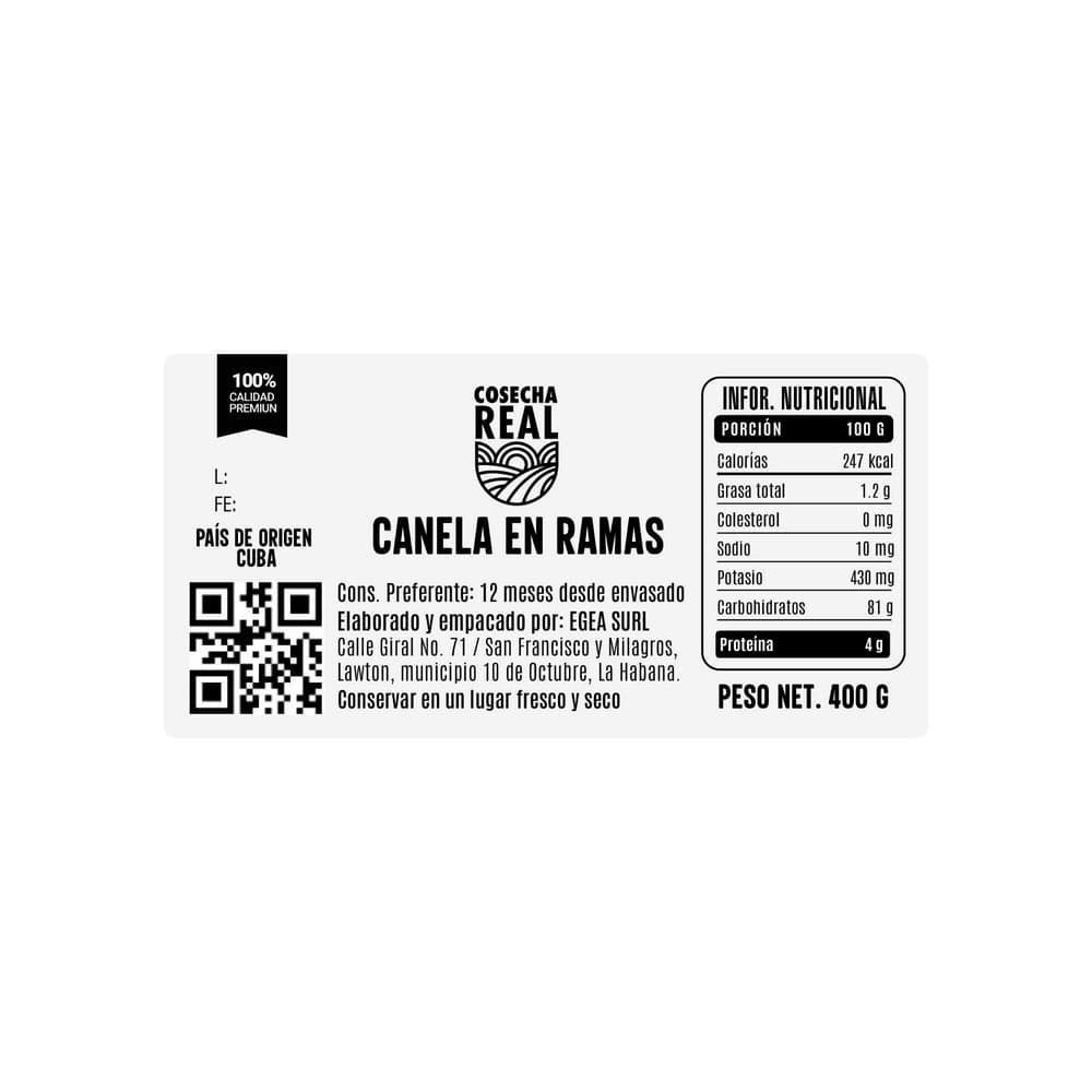 Canela en ramas Cosecha Real (400 g / 14.1 oz) - Miniatura 3