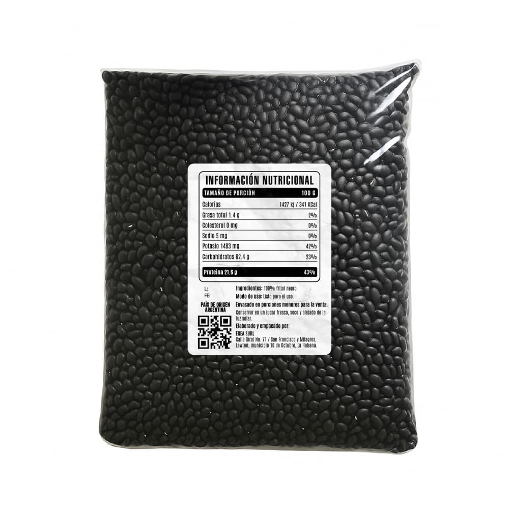 Frijoles negros Cosecha Real (4.54 kg / 10 lb) - Miniatura 3