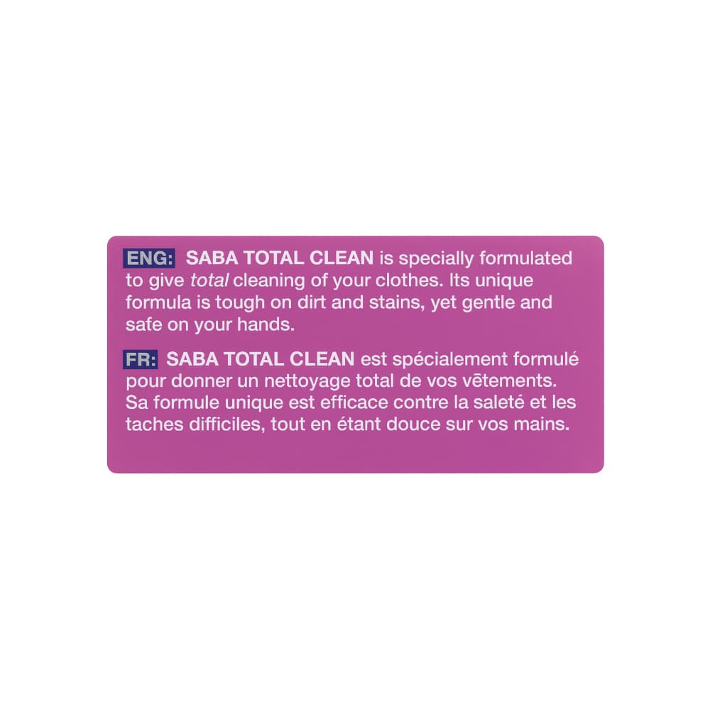 Detergente en polvo Saba Floral (100 g) - Miniatura 3