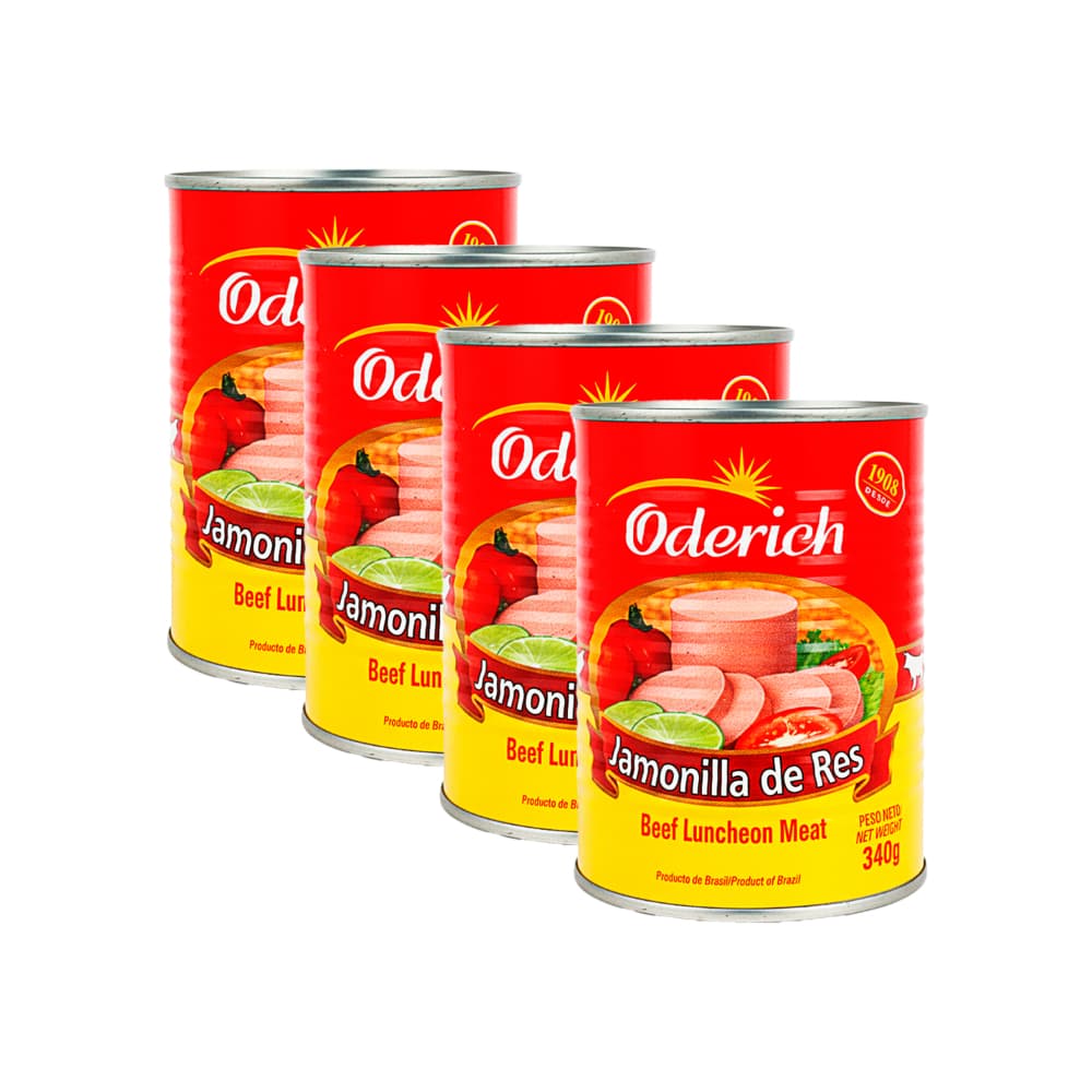 Jamonilla spam de res Oderich (4 x 340 g / 11.99 oz) - Miniatura 1
