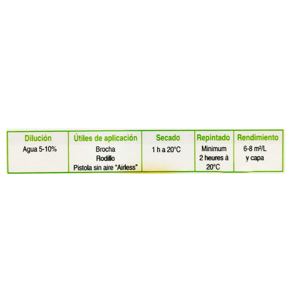 Pintura acrílica interior y exterior marfil Euro Campi (15 L) - Miniatura 4