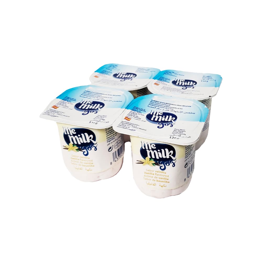 Yogur pasteurizado con sabor a vainilla Me Milk (4 x 120 g / 4.23) - Miniatura 1