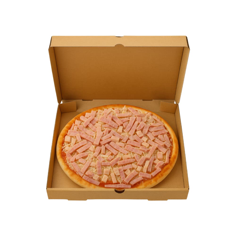 Pizza de jamón vicky y lomo de cerdo ahumado Tucocinita24 (30 cm) - Miniatura 2