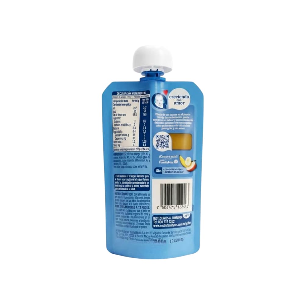 Alimento para lactantes sabor frutas mixtas Gerber (110 g / 3.88 oz) - Miniatura 4