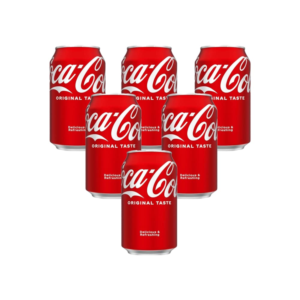 Refresco gaseado Coca Cola (6 x 330 ml) - Miniatura 1