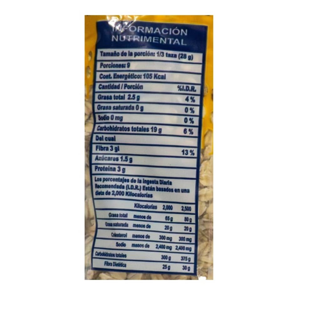 Avena El Puritano (450 g / 15.87 oz) - Miniatura 4