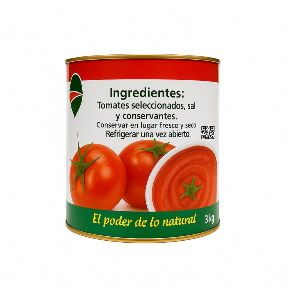 Puré de tomate Cultivar (3 kg / 6.6 lb) - Miniatura 2