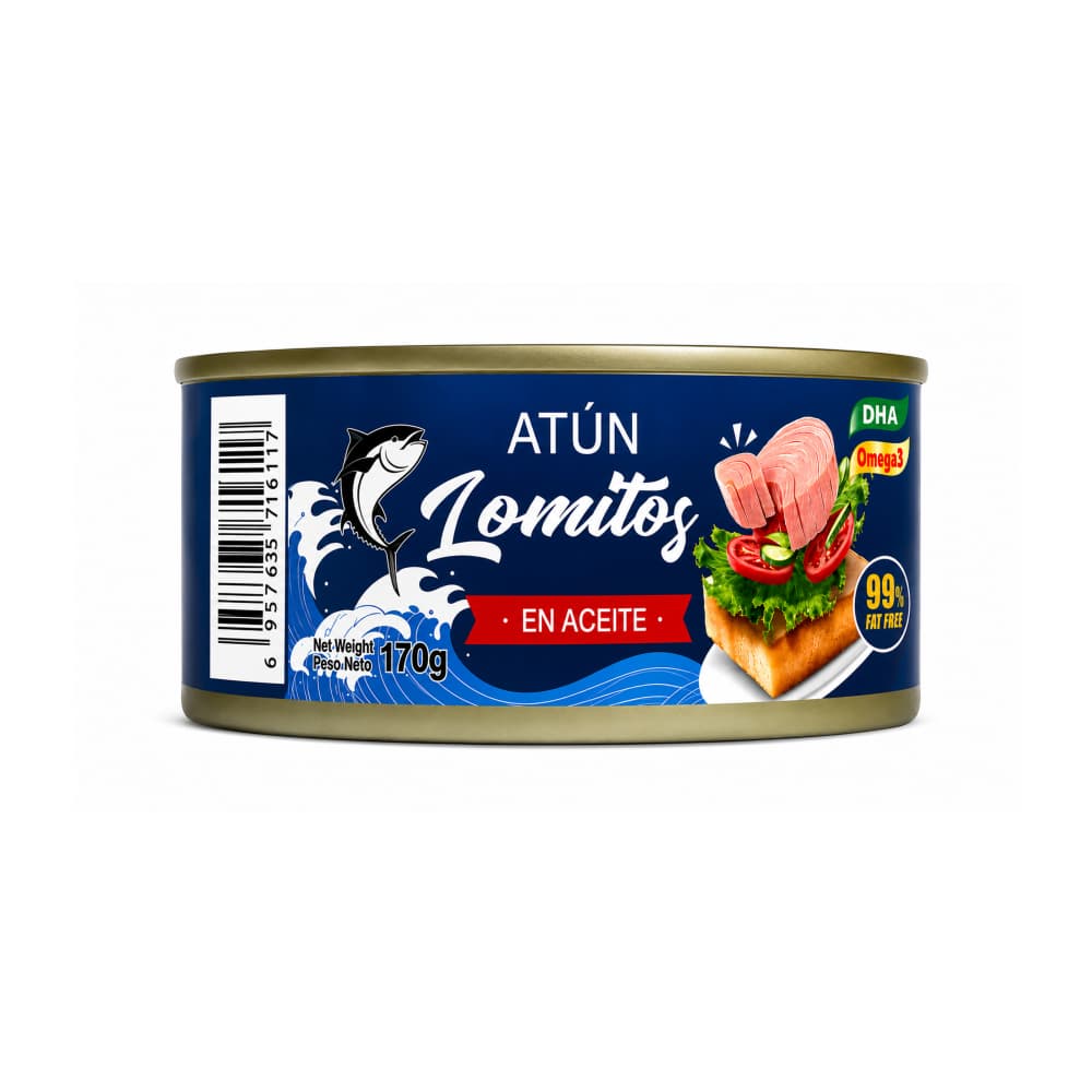Atún lomitos en aceite Lucy (170 g / 5.99 oz) - Miniatura 1