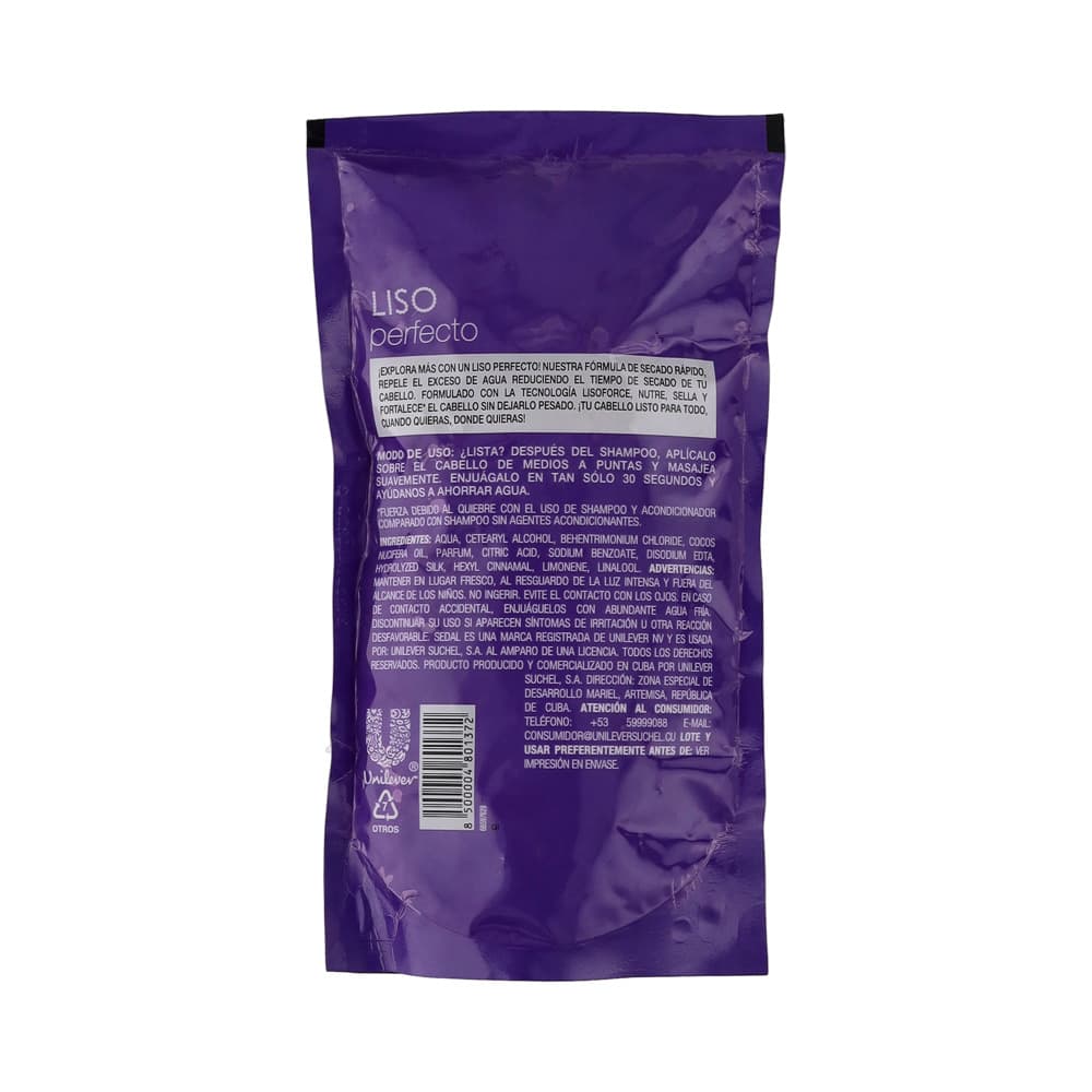 Acondicionador liso perfecto Sedal (300 ml) - Miniatura 4