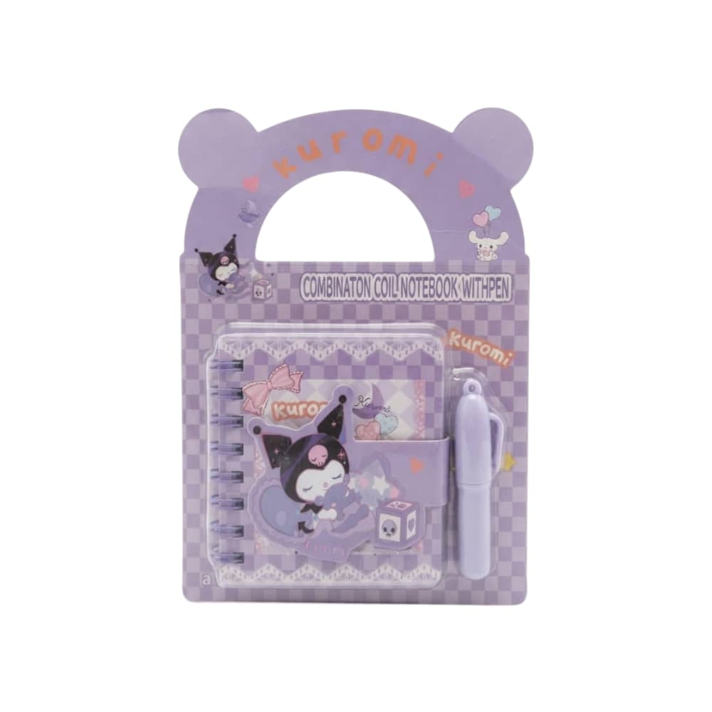 Mini-diario -agenda- infantil con plumón con diseño Kuromi Gutza - Miniatura 2