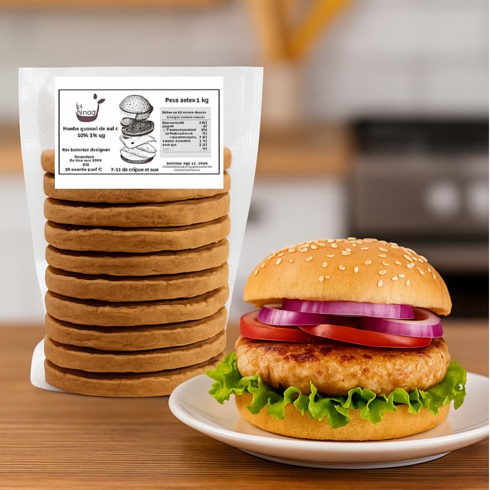 Hamburguesas de pollo (10 x 100 g / 3.53 oz) - Miniatura 2