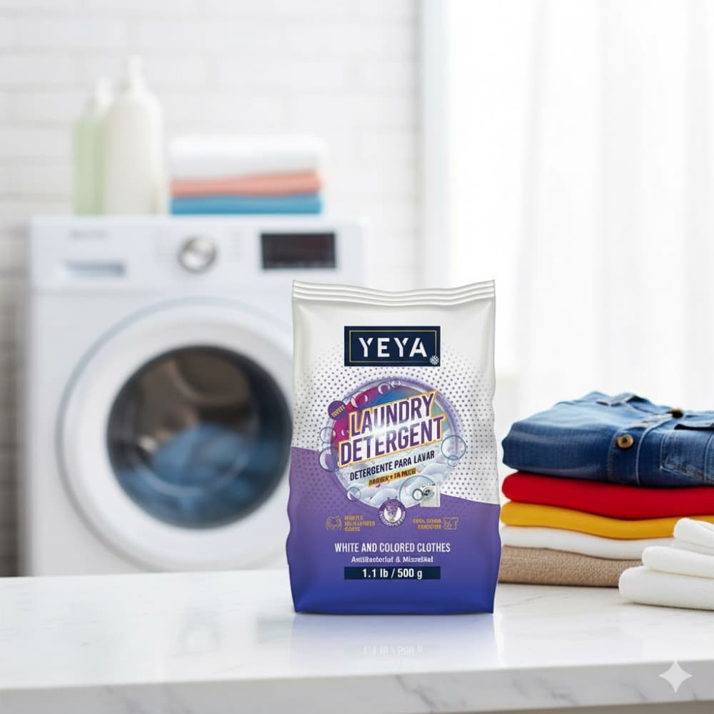 Detergente en polvo con aroma a lavanda YEYA (500 g / 1.1 lb) - Miniatura 2