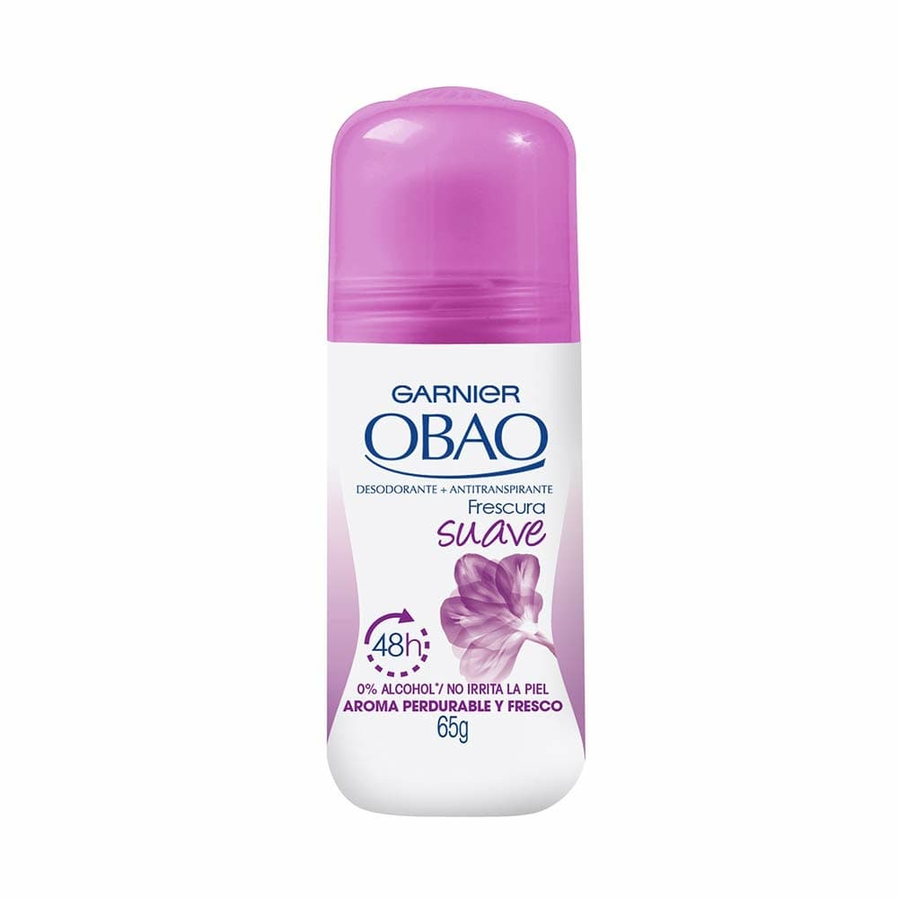 Desodorante antitranspirante para mujer Frescura Suave Obao Garnier (65 g / 2.29 oz) - Imagen 1