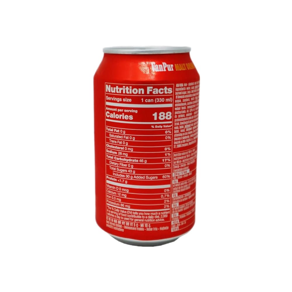 Malta sin alcohol Van Pur (6 x 330 ml) - Miniatura 3