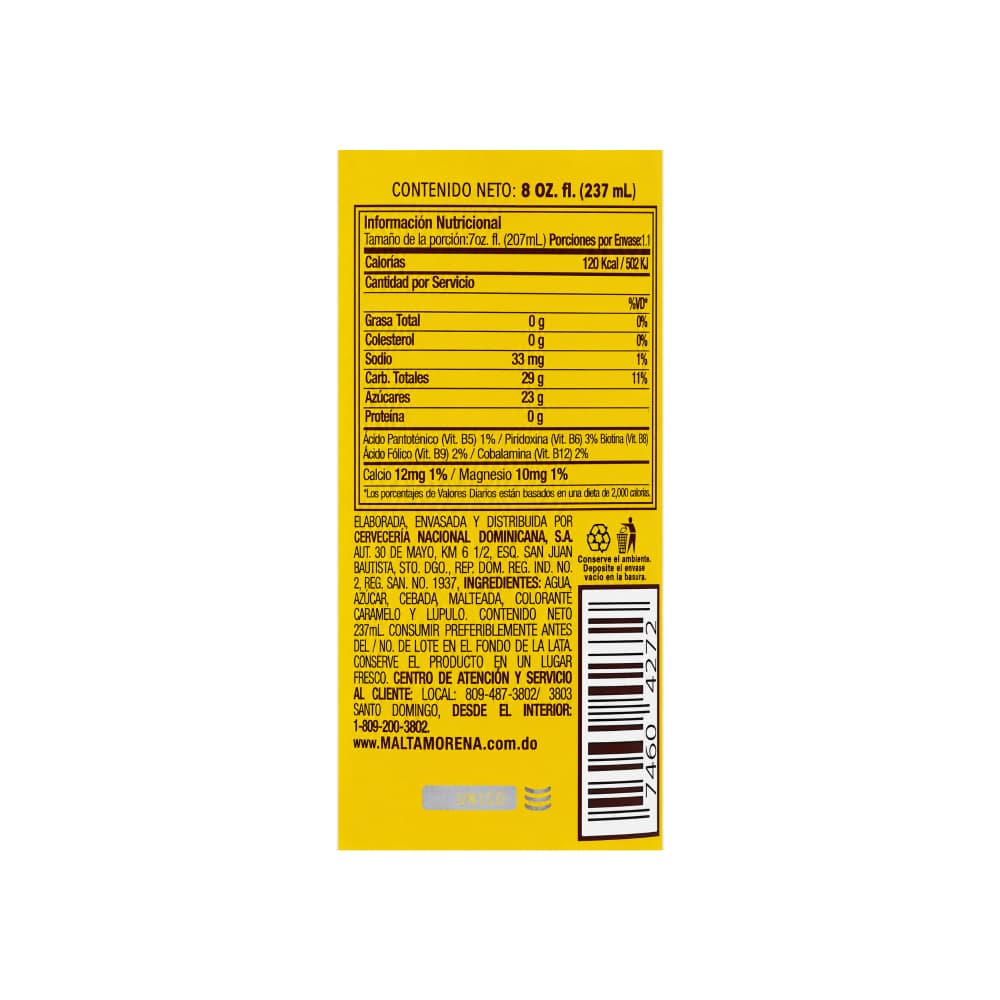 Leche condensada azucarada Vima Foods (390 g / 13.8 oz) y Malta Morena (6 x 237 ml / 8 fl oz) - Miniatura 2