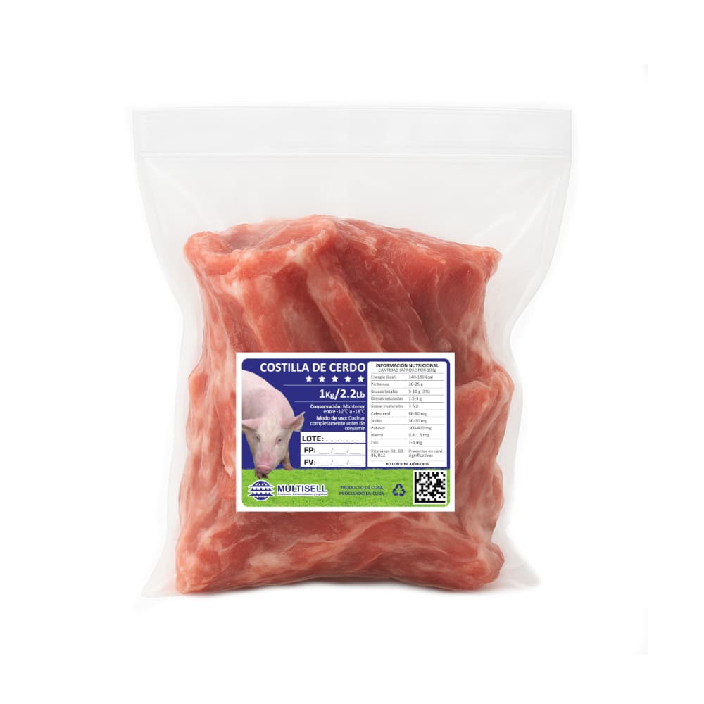 Costilla de cerdo Multisell (1 kg / 2.2 lb) - Miniatura 3