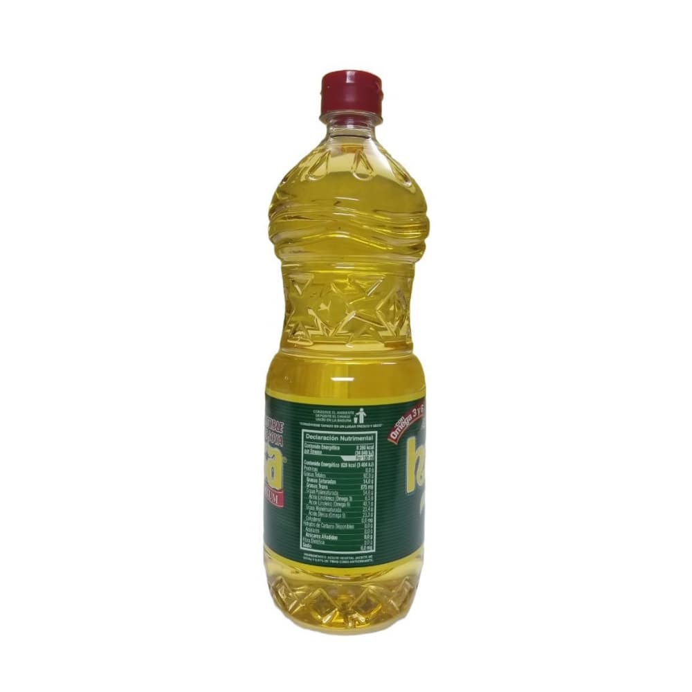 Aceite puro de soya Hysa (1 L) - Miniatura 4