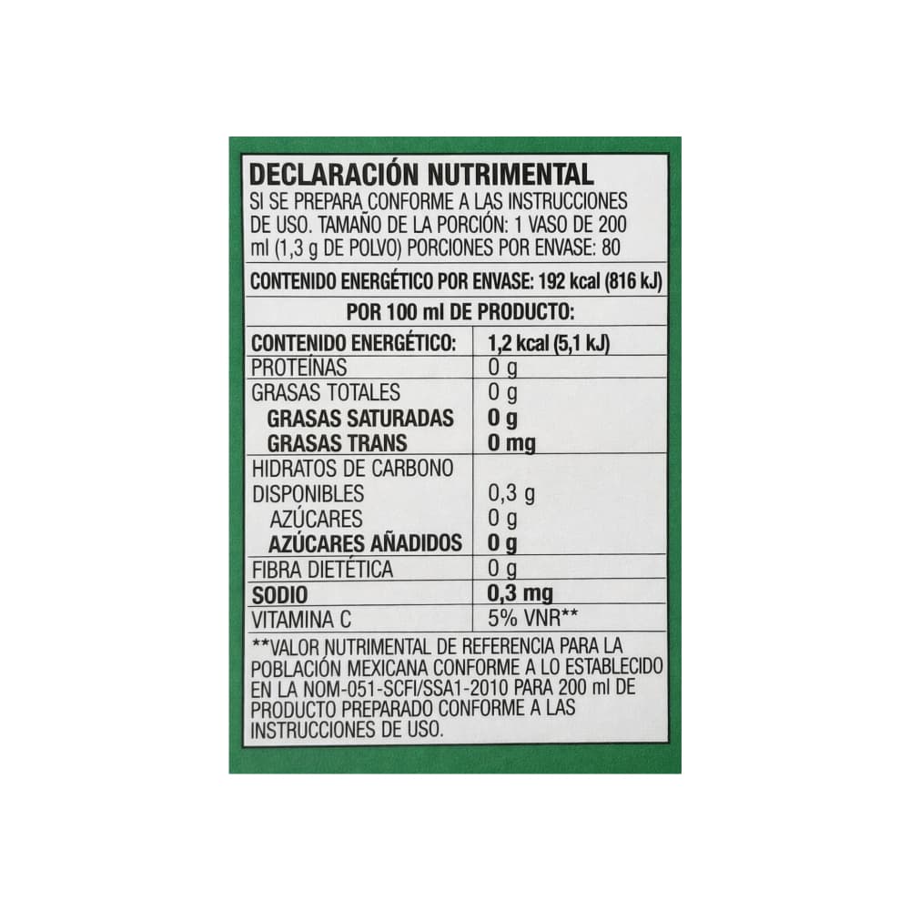 Refresco instantáneo sabor piña Zuko (13 g) - Miniatura 3