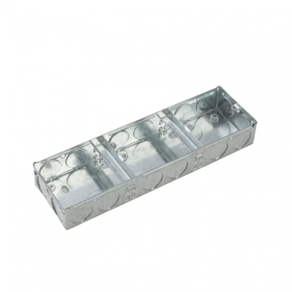 Caja de conexiones de hierro galvanizado 245 mm x 72 mm Edison Decoduct - Imagen 1