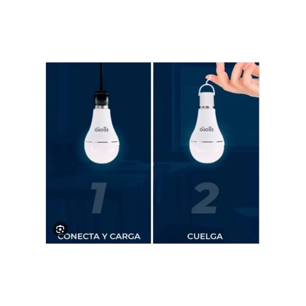Bombillo Led recargable 9 W Wealco WL9 - Miniatura 5