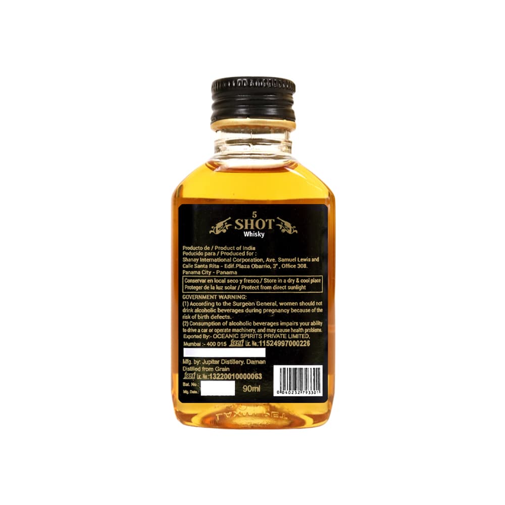 Whisky 5 Shot (90 ml) - Miniatura 2