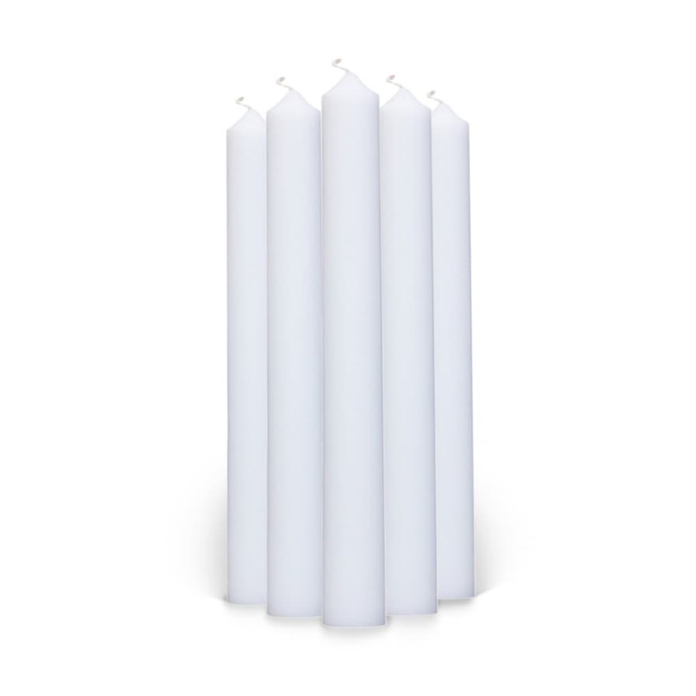Vela blanca artesanal Cosecha Real (5 U) - Miniatura 2