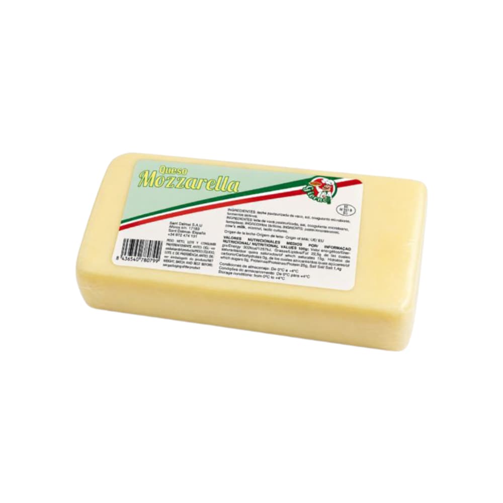 Queso Mozzarella Giorno (2.38 kg / 5.25 lb) - Miniatura 1