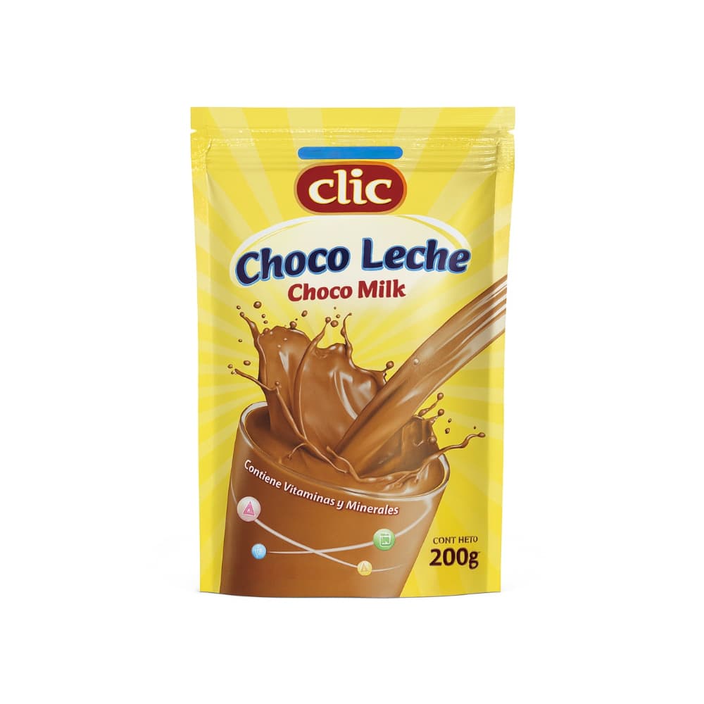 Choco leche Clic (200 g / 7.05 oz) - Imagen 1