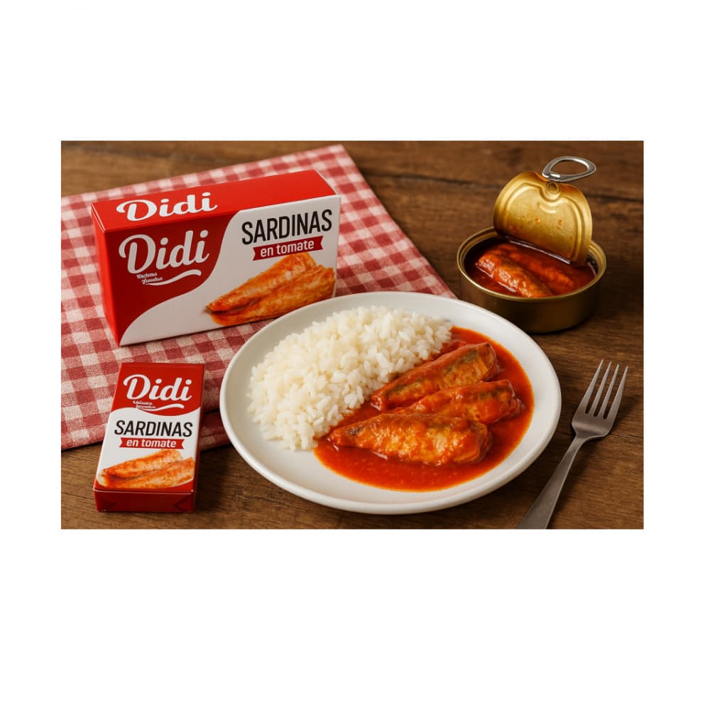 Sardinas en tomate Didi (125 g / 4.41 oz) - Miniatura 4