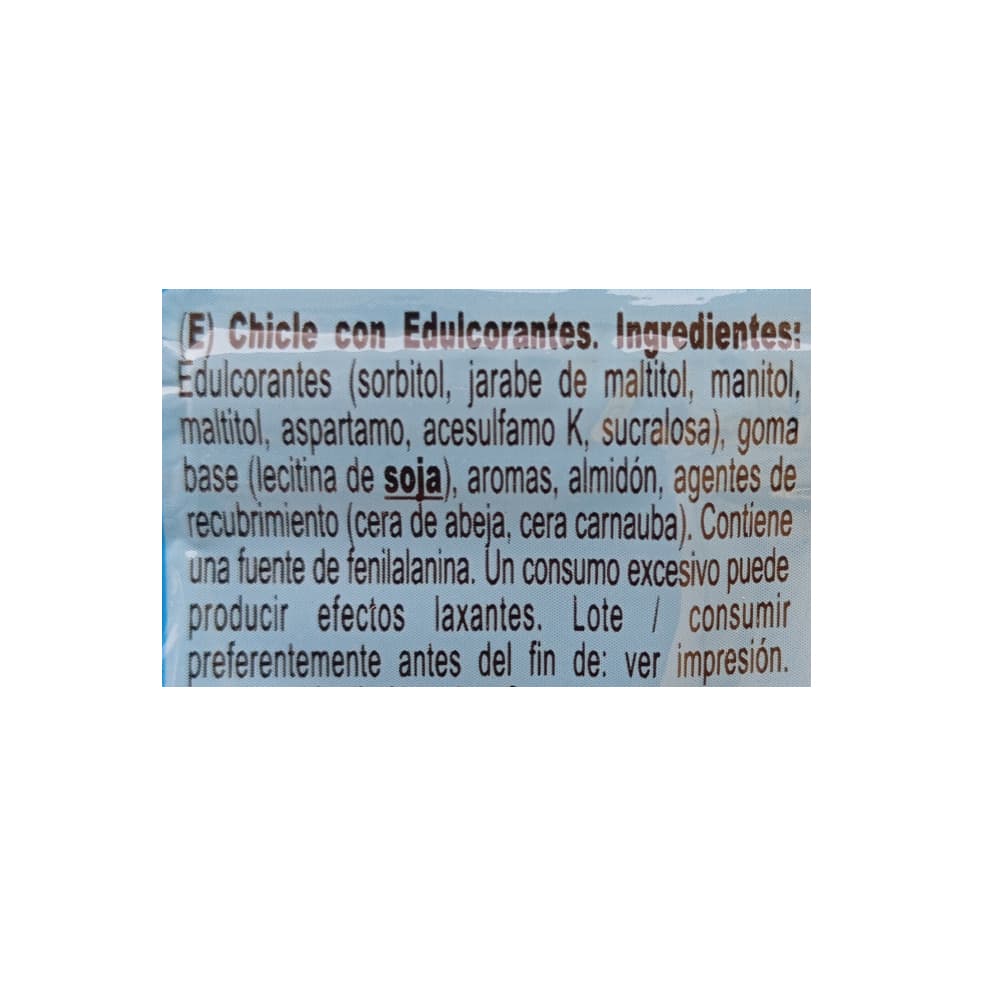 Goma de mascar-chicle- sin azúcar sabor a menta Fini (39 g / 1.37 oz) - Miniatura 2