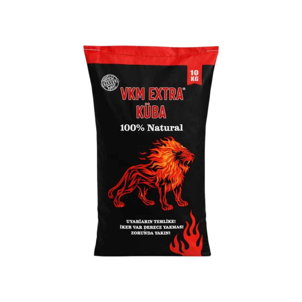 Carbón vegetal VKM extra (10 kg / 22.04 lb) - Imagen 1