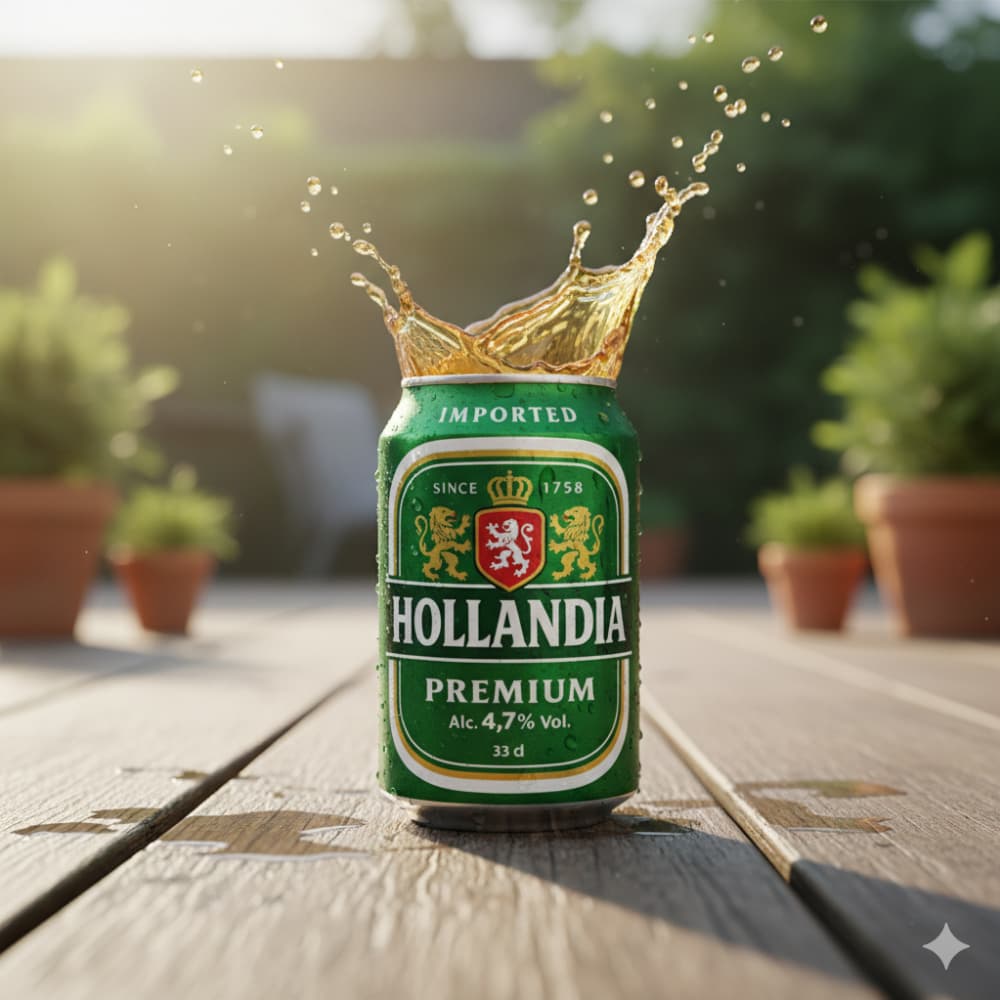 Cerveza Hollandia Premiun (330 ml / 11.64 fl oz) - Miniatura 4