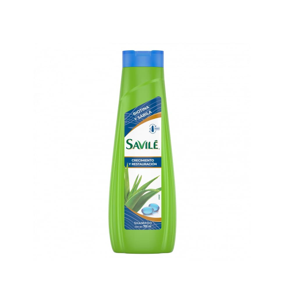 Champú de biotina y sábila Savilé (700 ml) - Imagen 1