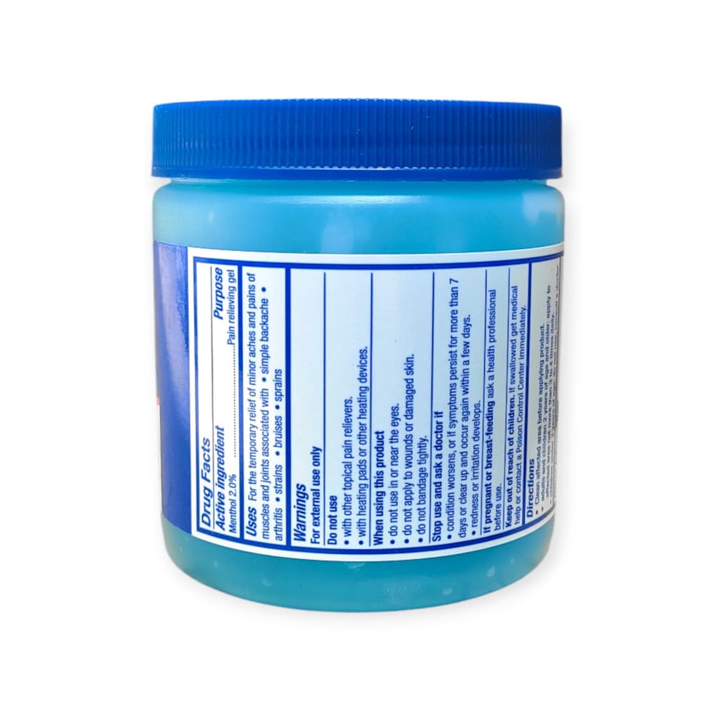 Gel Analgésico Azul Rugby (226.8 g / 8 oz) - Miniatura 2