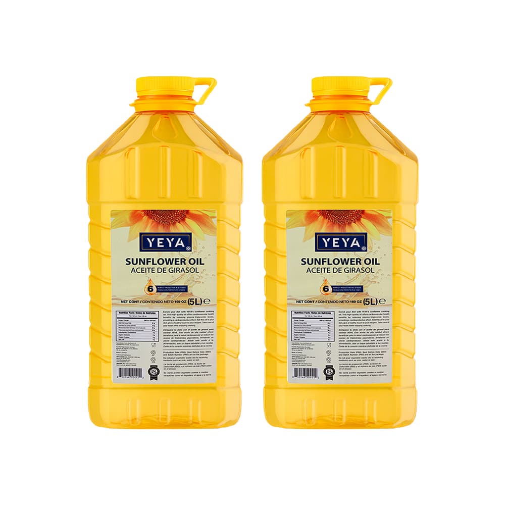 Aceite de girasol Yeya (2 x 5 L) - Imagen 1