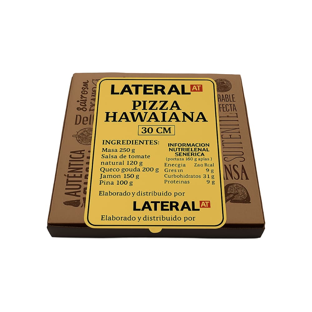 Pizza Hawaiana (30 cm) - Miniatura 2