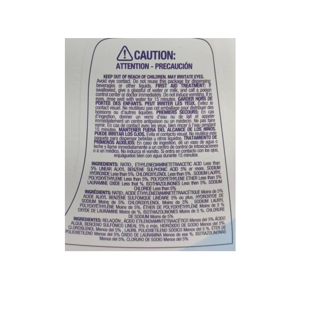 Detergente líquido antibacterial fragancia eucalipto America fresh (1.48 L) - Miniatura 3