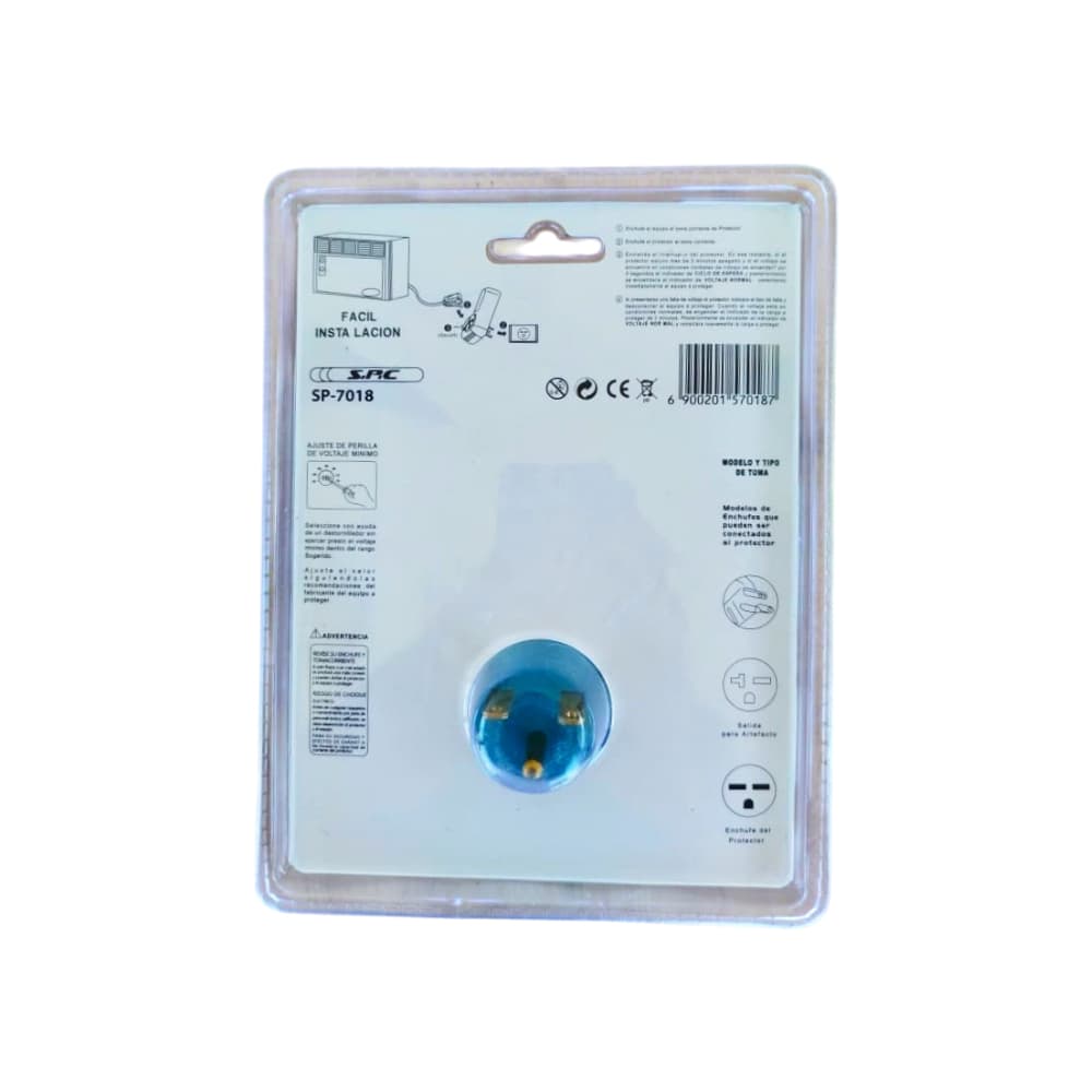 Protector de voltaje 20A/220 V SP-7018 S.P.C - Miniatura 4