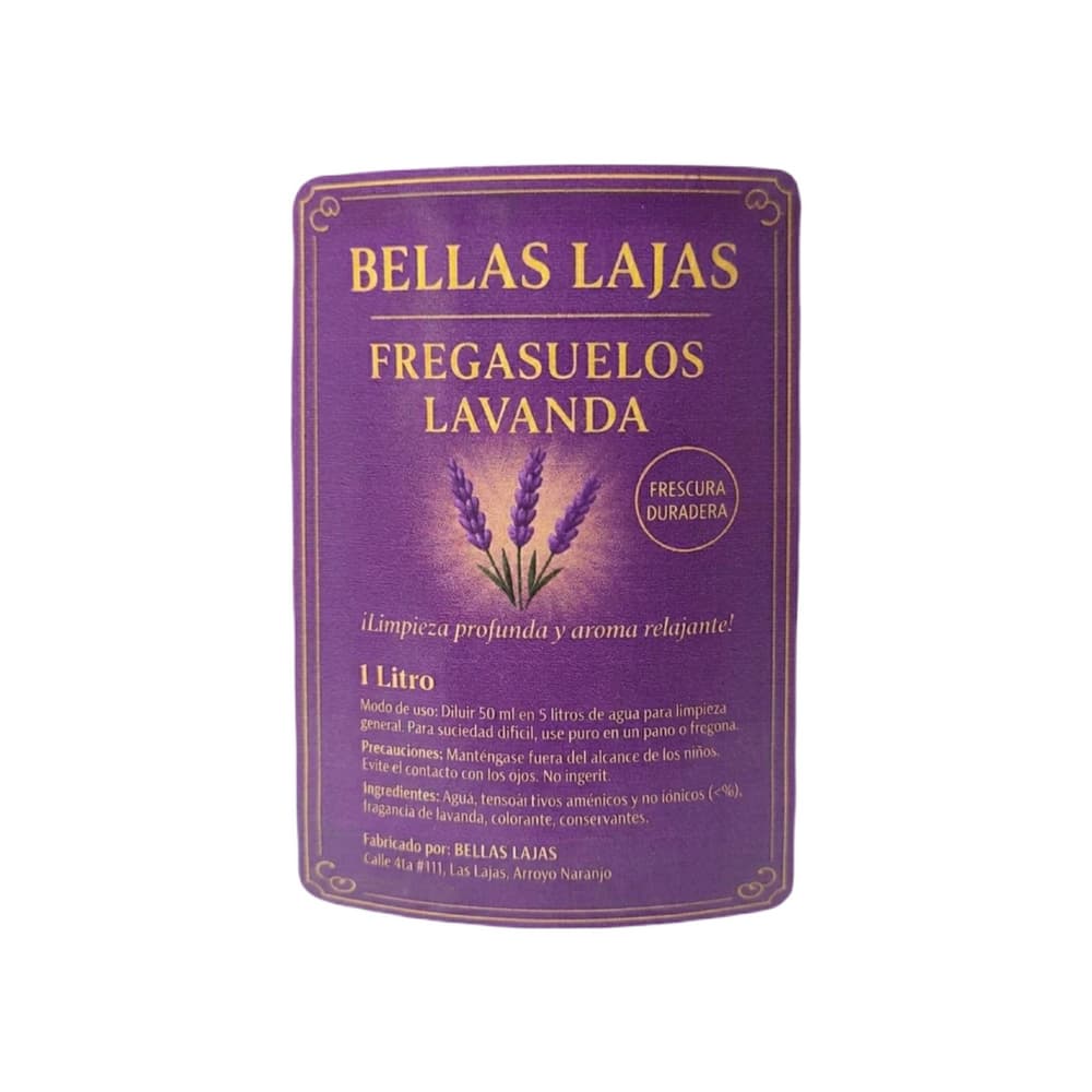 Friegasuelos lavanda Bellas Lajas (1 L) - Miniatura 2
