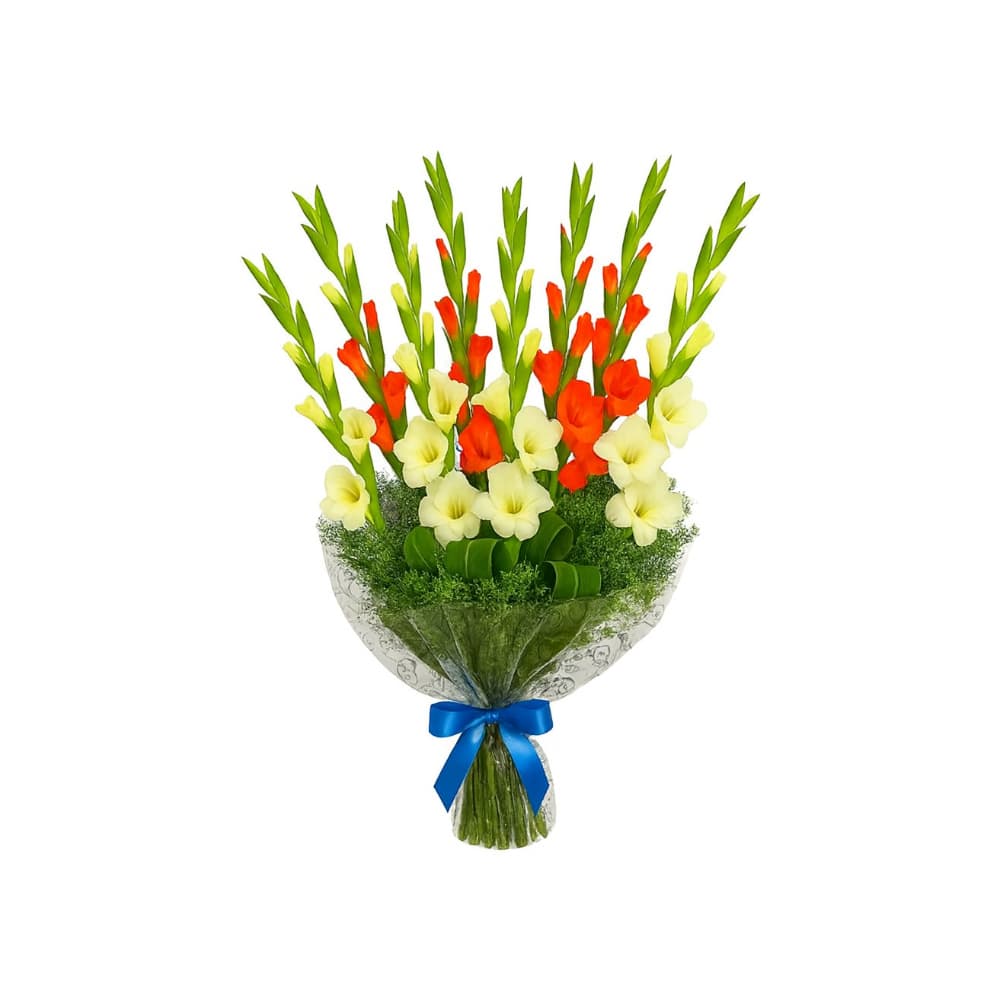 Ramo variado de gladiolos Ola Flowers - Miniatura 4
