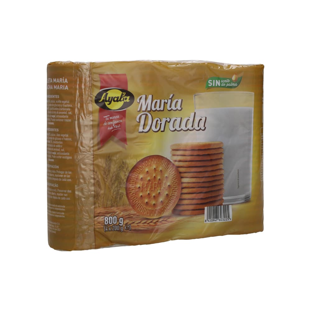 Galleta María dorada Ayala (800 g / 1.76 lb) - Miniatura 2