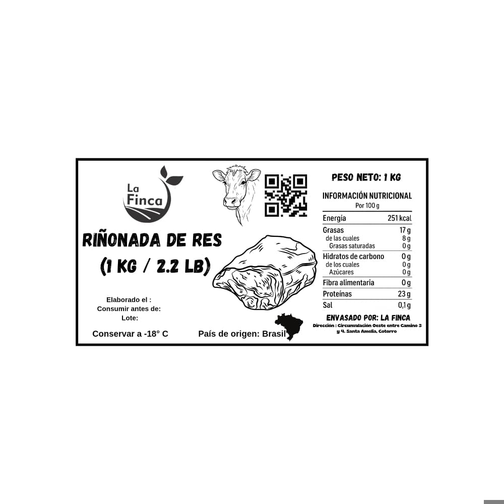 Riñonada de res La Finca (1 kg / 2.2 lb) - Miniatura 3