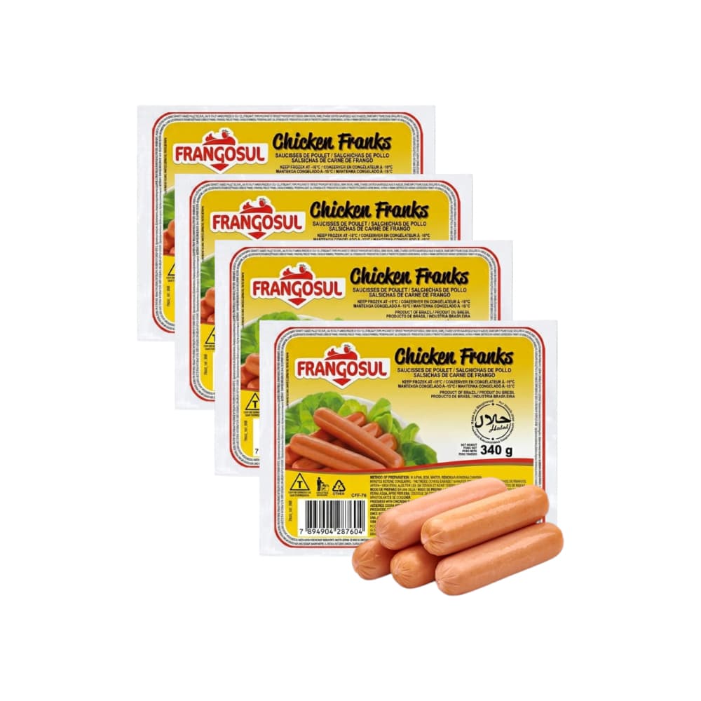 Salchicha de pollo Frangosul ( 4 x 340 g / 12 oz) - Imagen 1