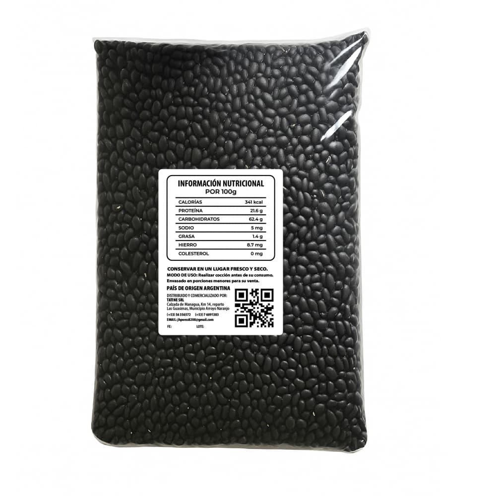 Frijoles negros Campo Vivo (454 g / 1 lb) - Miniatura 3